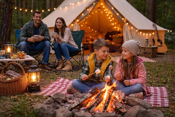 Camping and Glamping with Kids: The Perfect Family Adventure